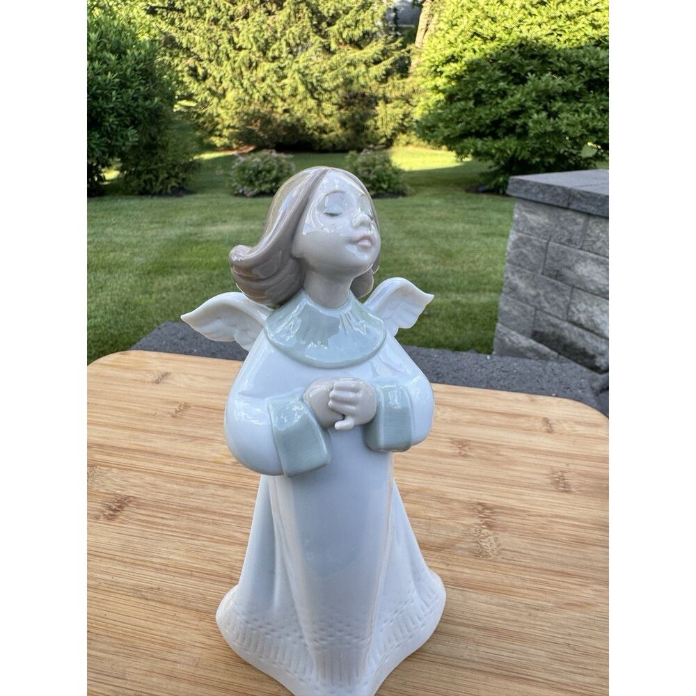 LLADRO An Angels Wish Porcelain Figurine 9” Tall #6788 Retired 2000 - Picture 3 of 9
